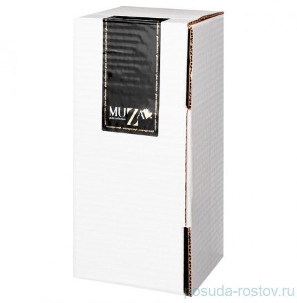 Ваза для цветов 30 см &quot;Modern gala smoky /Gold&quot; / 289617