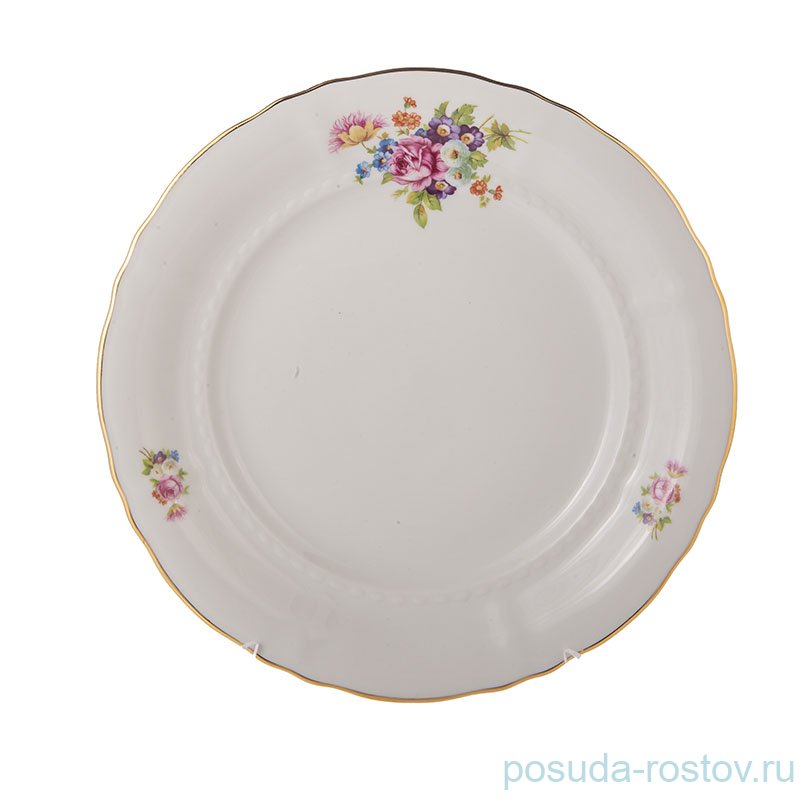 Набор тарелок 25 см 6 шт "Соната /Полевой букет" / 200325