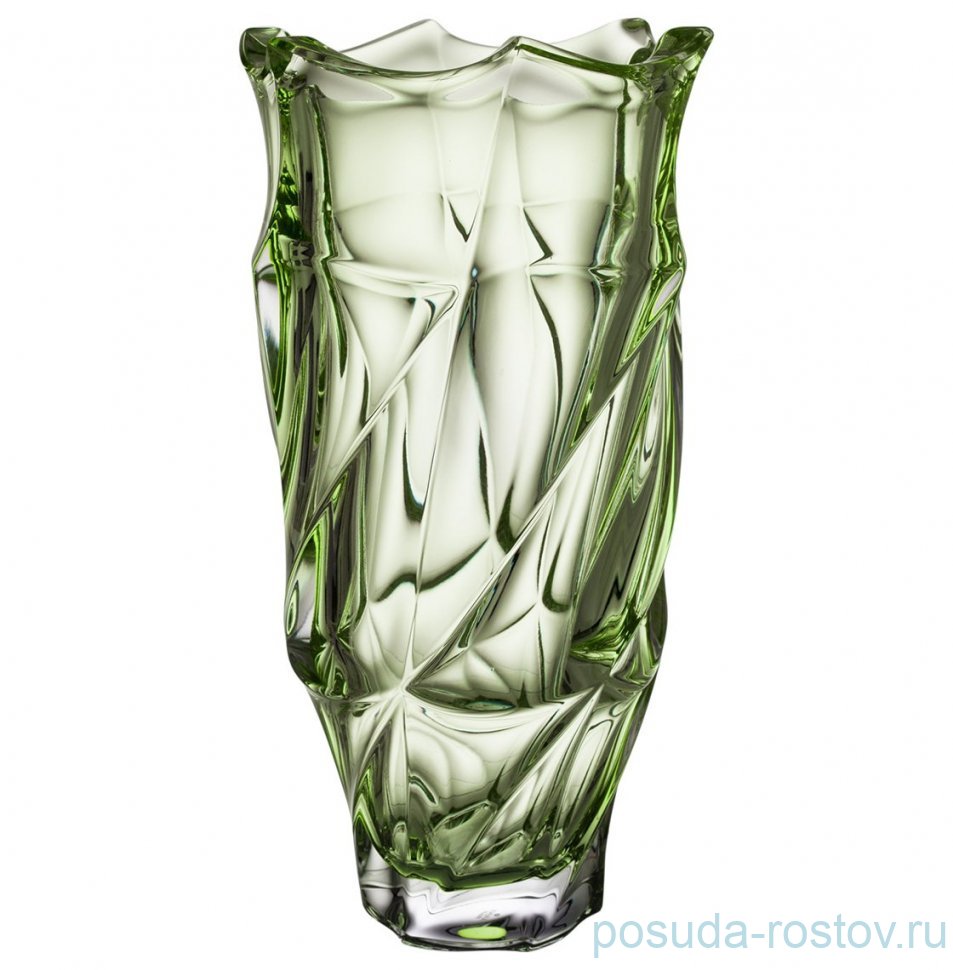 Ваза для цветов 30 см "Фламенко /Зелёная" / 370051 Ваза для цветов 30 см "Фламенко /Зелёная" / 370051