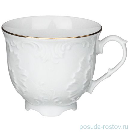Кофейная чашка 100 мл 1 шт &quot;Рококо /Отводка золото&quot; / 109980