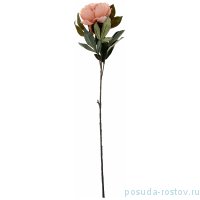 Цветок искусственный 80 см &quot;Пион /Розовый&quot; / 210918