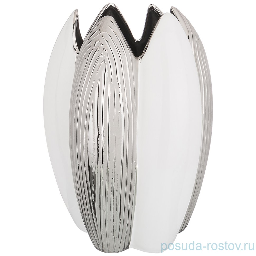 Ваза для цветов 31,5 см декоративная "Серебряная коллекция" / 193065 Ваза для цветов 31,5 см декоративная "Серебряная коллекция" / 193065