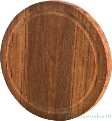 Доска разделочная 30 х 2 см деревянная круглая &quot;Agness&quot;  / 202752