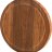 Доска разделочная 30 х 2 см деревянная круглая &quot;Agness&quot;  / 202752