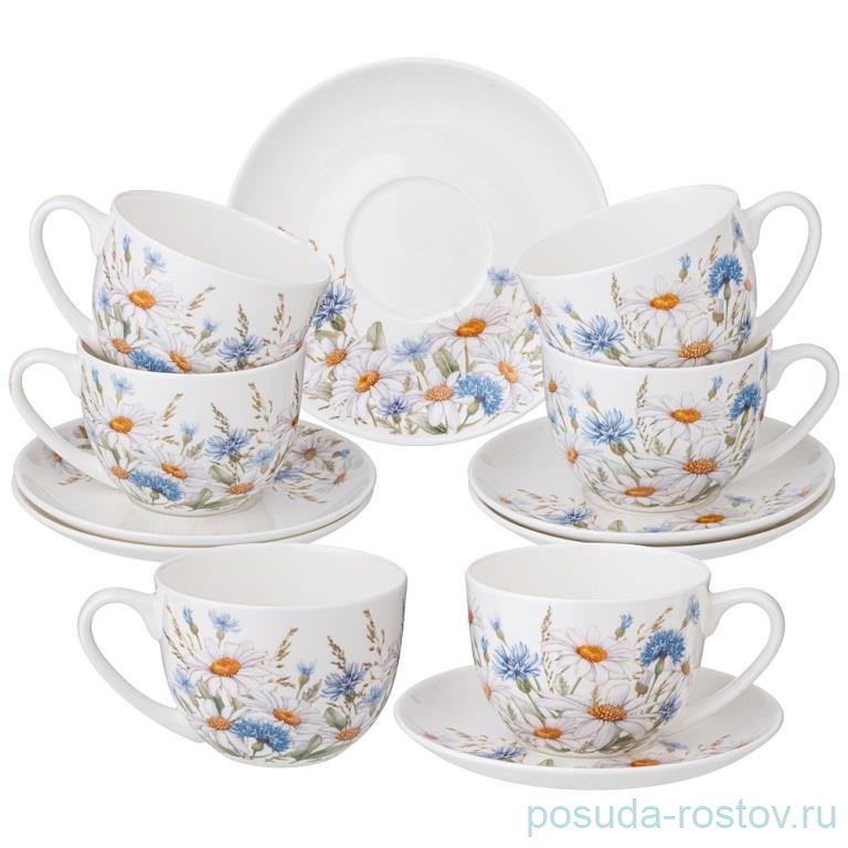 Набор чайных пар 330 мл 6 шт "Sentiment" / 348948