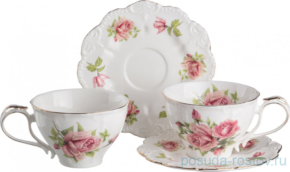 Набор кофейных пар 100 мл 2 шт "Жаклин" / 186470