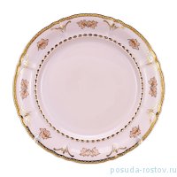 Набор тарелок 21 см 6 шт &quot;Соната /Дубовый лист&quot; розовая / 271769