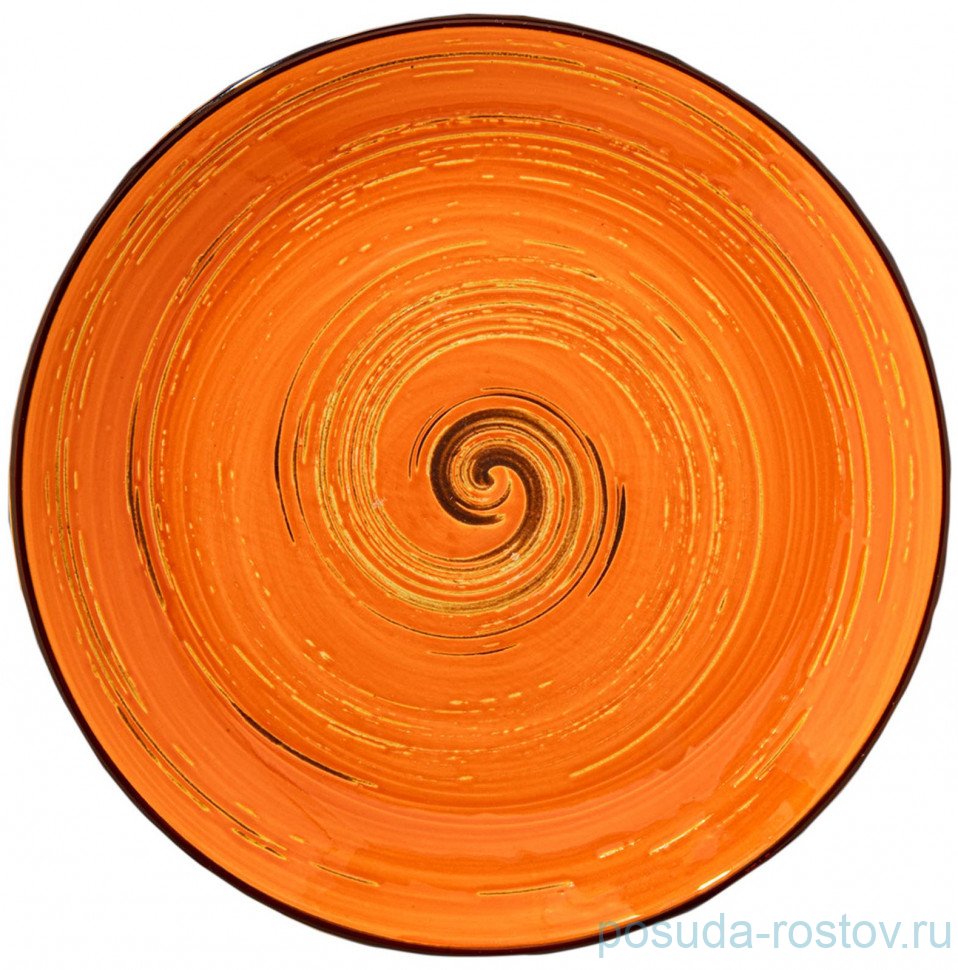 Тарелка 28 см оранжевая "Spiral" / 261576 Тарелка 28 см оранжевая "Spiral" / 261576