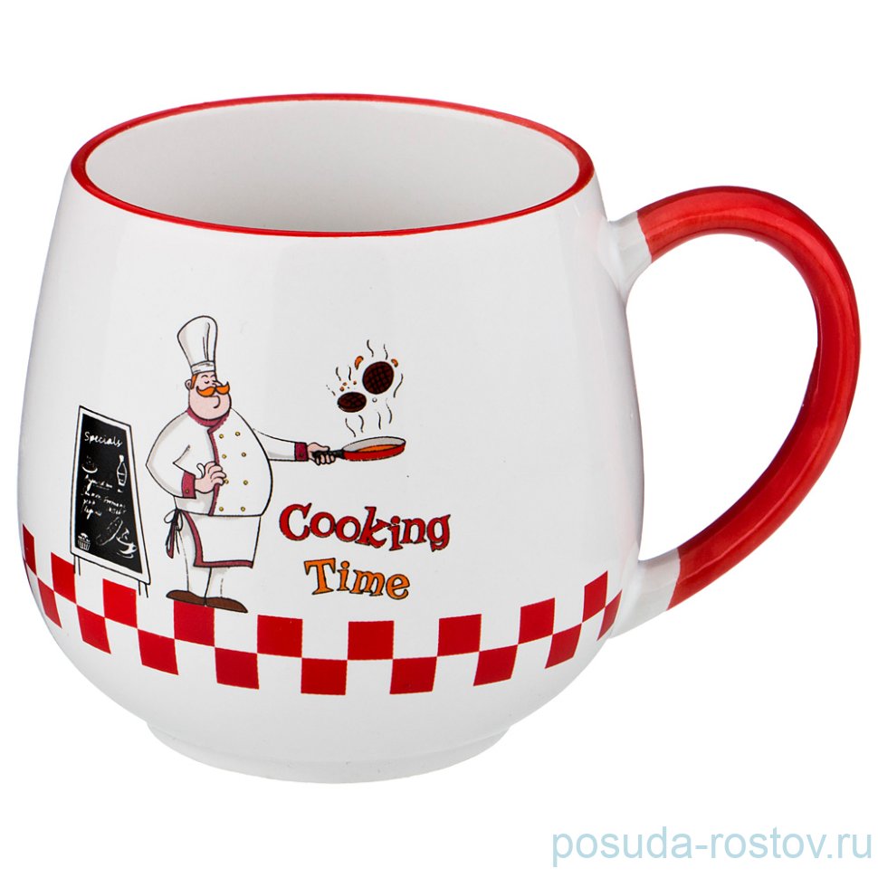 Кружка 340 мл "Cook /Красный" / 187078 Кружка 340 мл "Cook /Красный" / 187078