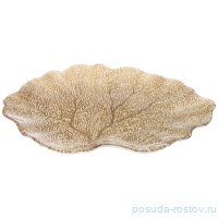 Блюдо 36 х 28 см фигурное &quot;Crown gold&quot; / 226056
