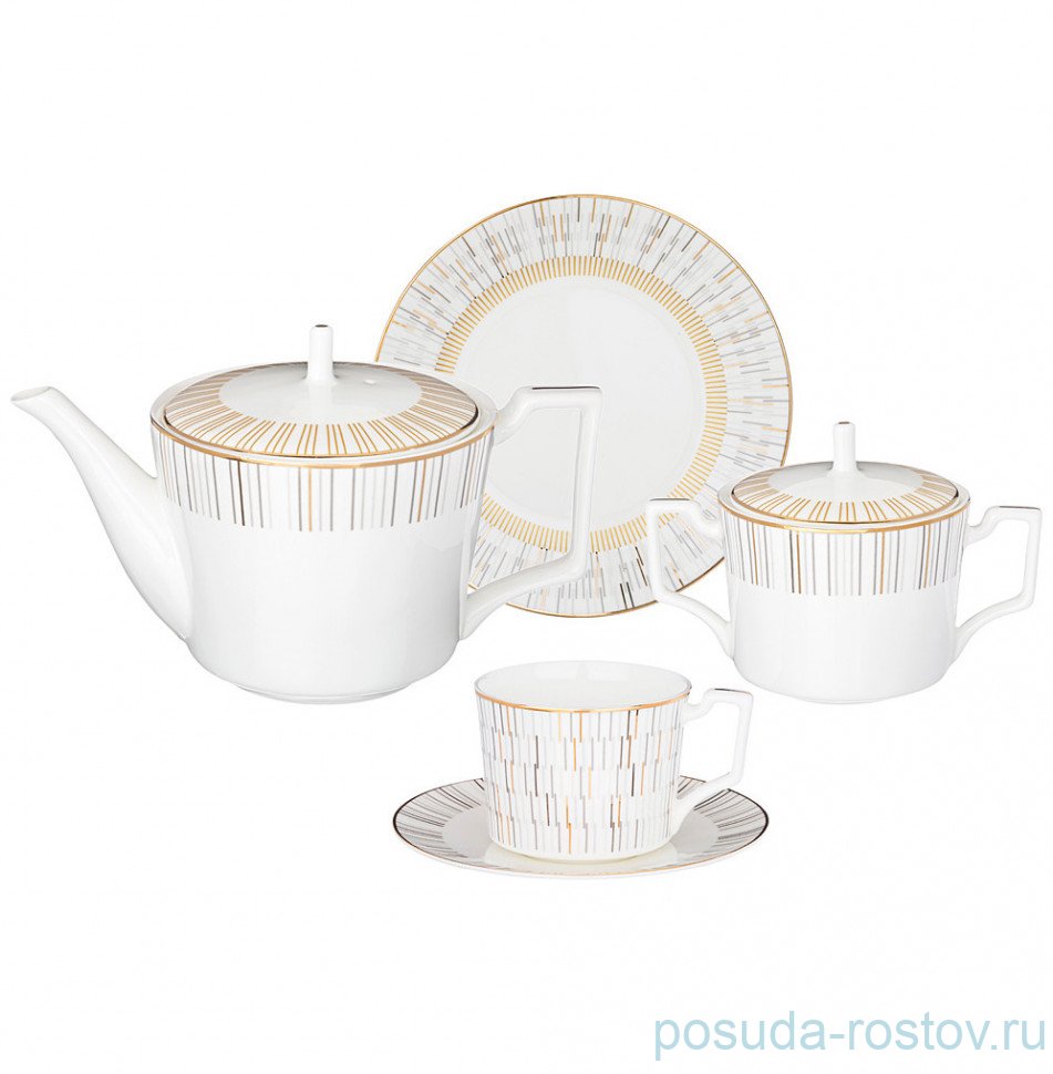 Чайный сервиз на 6 персон 20 предметов "Aurora" / 295420