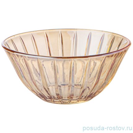 Набор салатников 5 предметов (1,6 л + 4 шт по 300 мл) &quot;Lines amber&quot; / 341451