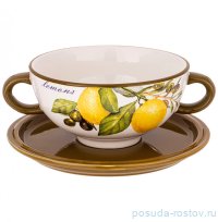 Бульонная пара 520 мл 19 х 14 х 7 см &quot;лимоны&quot; / 235779