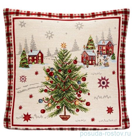 Наволочка 45 х 45 см, без люрекса "Горки /Ёлочка" / 296330 Наволочка 45 х 45 см, без люрекса "Горки /Ёлочка" / 296330