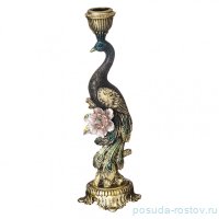Подсвечник павлин 9.8*9.8*29.2cm / 263553