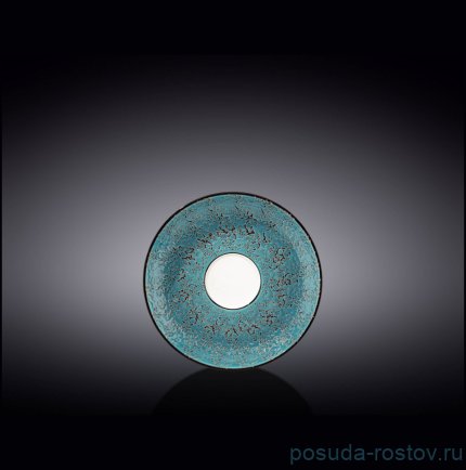 Блюдце 12 см голубое &quot;Splash&quot; / 261438