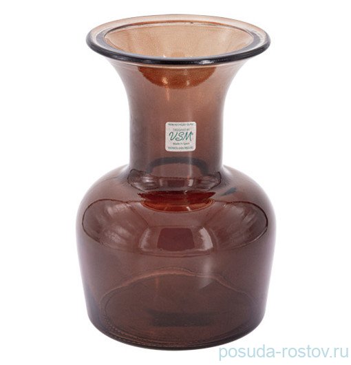 Ваза для цветов 20 см тёмно-коричневая "enea" / 292071 Ваза для цветов 20 см тёмно-коричневая "enea" / 292071