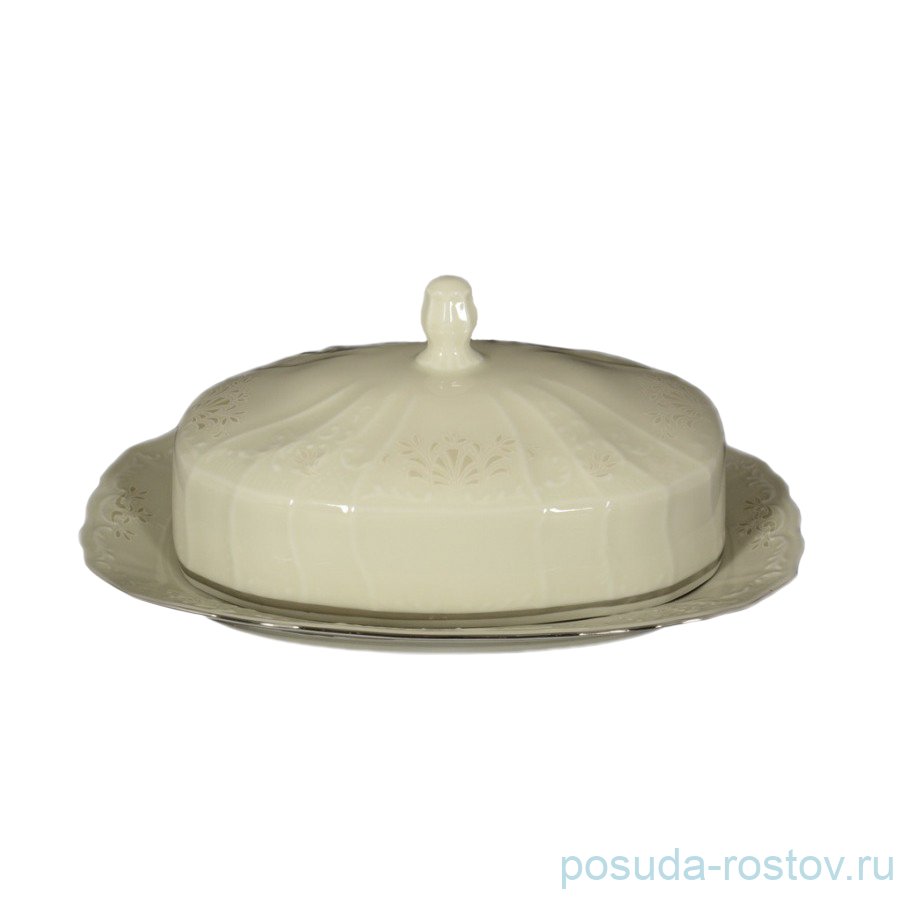 Маслёнка 250 мг "Бернадотт /Платиновый узор /СК" / 106995 Маслёнка 250 мг "Бернадотт /Платиновый узор /СК" / 106995