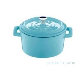 Кастрюля 10 см 350 мл с крышкой "Lava /Turquoise" / 224120