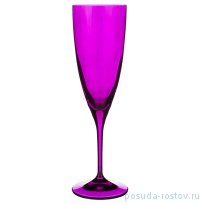 Бокалы для шампанского 220 мл 6 шт &quot;Кейт /Пурпурные&quot;  / 170280