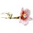 Цветок декоративный 46 см &quot;Орхидея розовая /Чевик&quot; / 170415