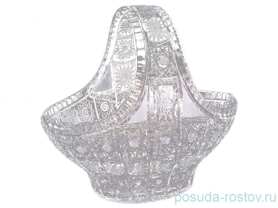 Корзинка 30 см "S.Crystal /Хрусталь резной" / 060323