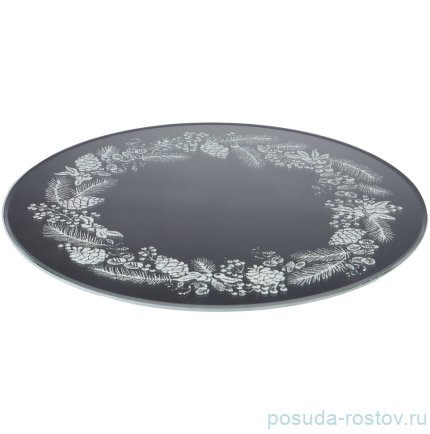 Блюдо 30 см вращающееся круглое &quot;Silver mirror&quot; / 379645