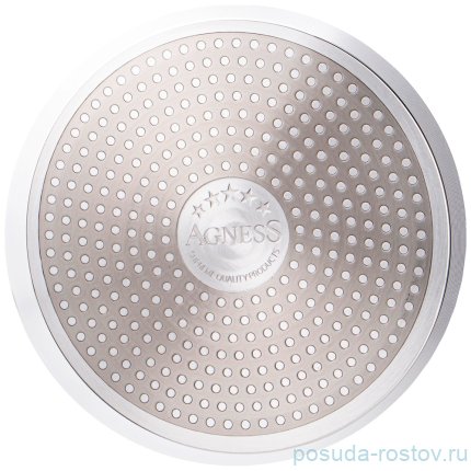 Блинница 22 см гранитное антипригарное покрытие серая &quot;natural stone&quot; / 271277