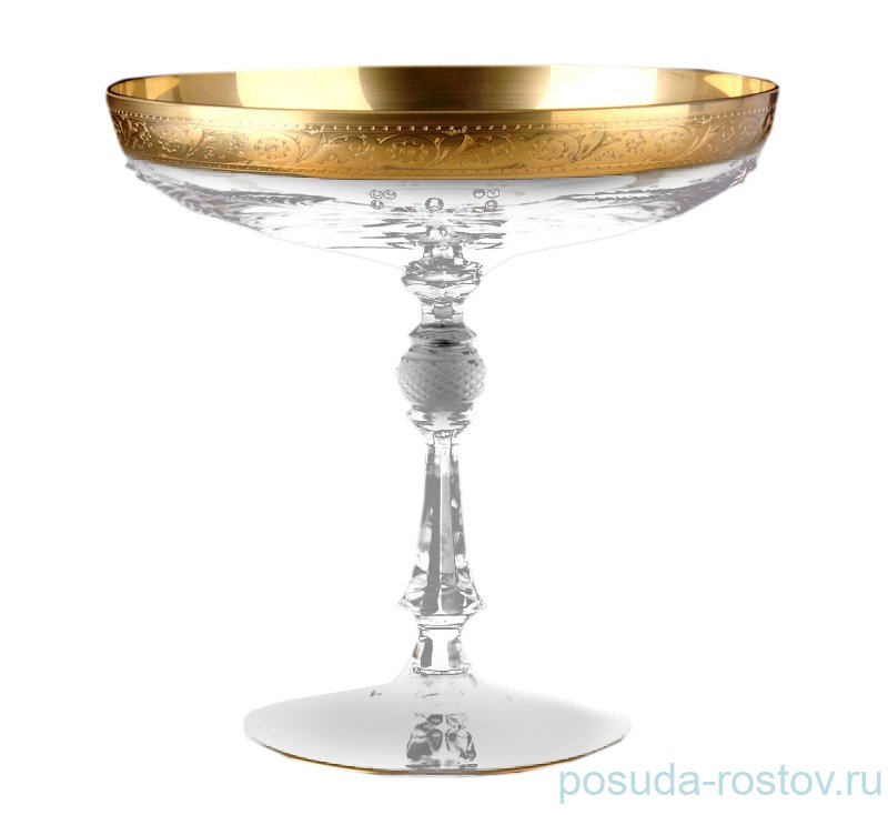 Ваза для конфет 17 см н/н "Джесси /Золото и Стразы" / 001172 Ваза для конфет 17 см н/н "Джесси /Золото и Стразы" / 001172