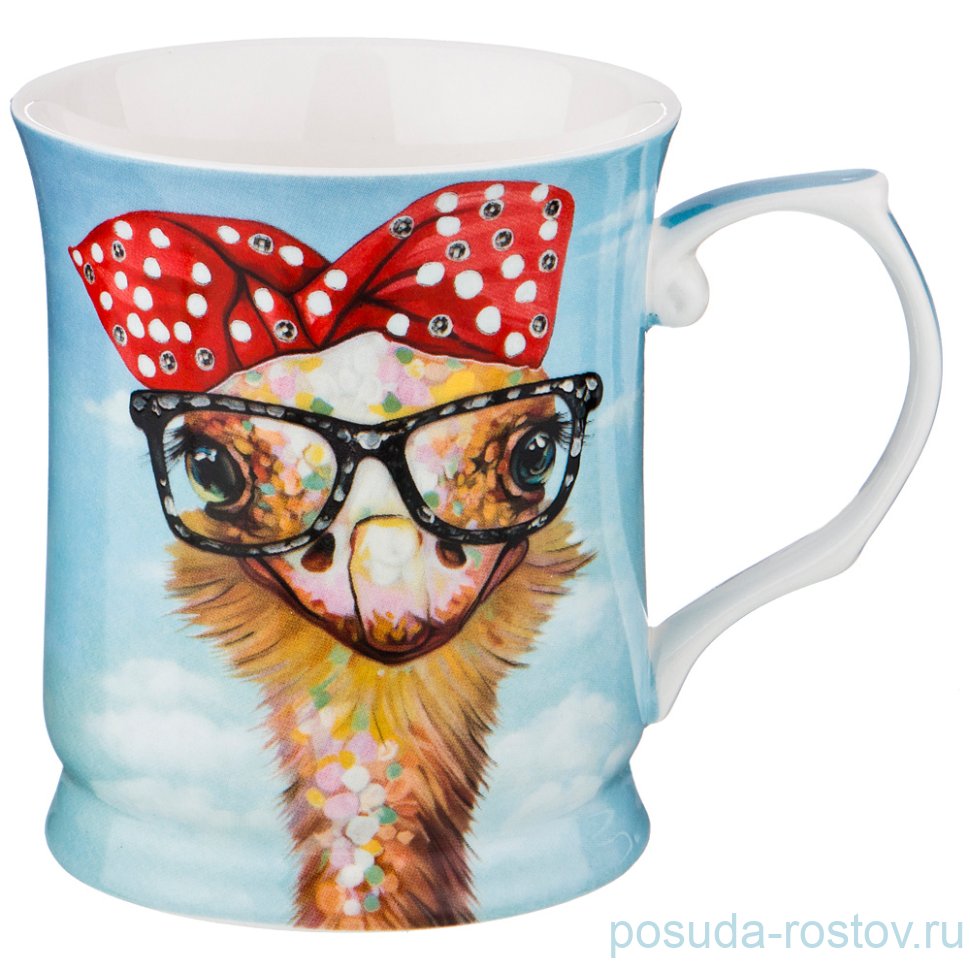 Кружка 420 мл "Страус" / 186014