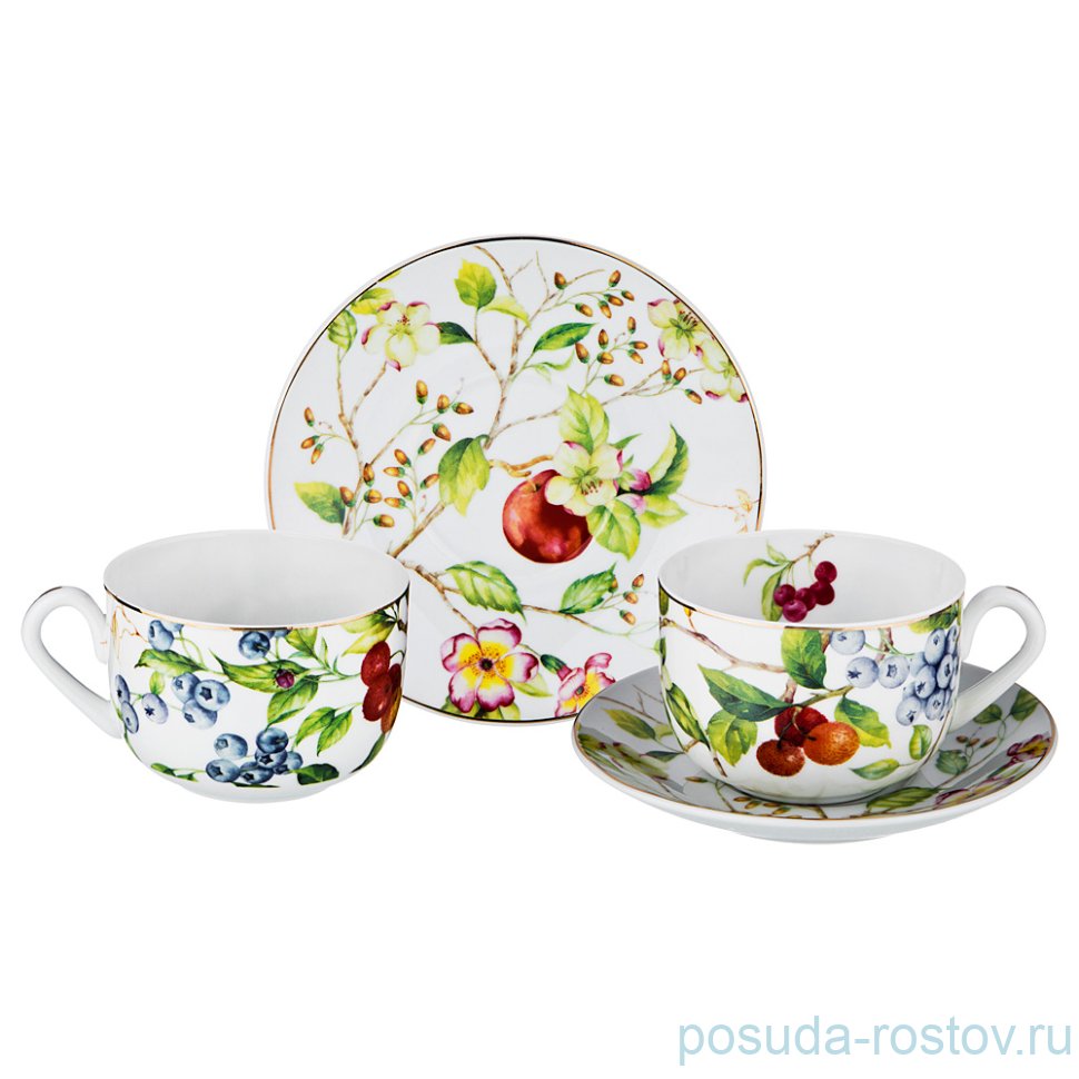 Набор чайных пар 285 мл 2 шт "Гармония" / 189739