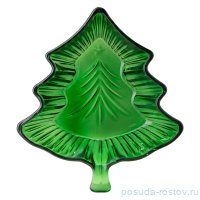 Блюдо 19 х 7 х 4 см Ёлка &quot;Celebration green&quot; / 354435