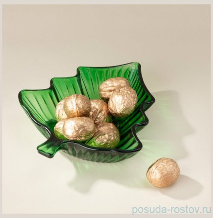 Блюдо 19 х 7 х 4 см Ёлка &quot;Celebration green&quot; / 354435