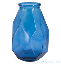 Ваза для цветов 35 см синяя &quot;origami&quot; (инд.упаковка) / 292086