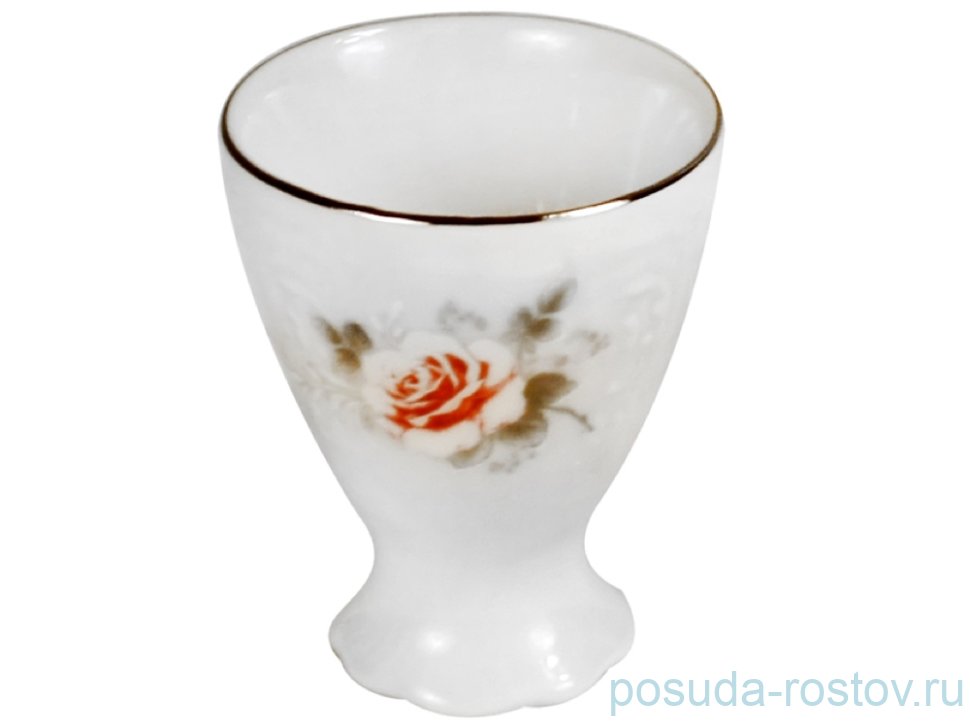 Подставка для яйца "Бернадотт /Серая роза /платина" / 051731