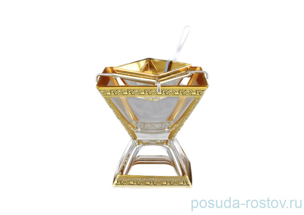 Икорница 14 х 14 см н/н "Лилит /Блэк" / 116833 Икорница 14 х 14 см н/н "Лилит /Блэк" / 116833