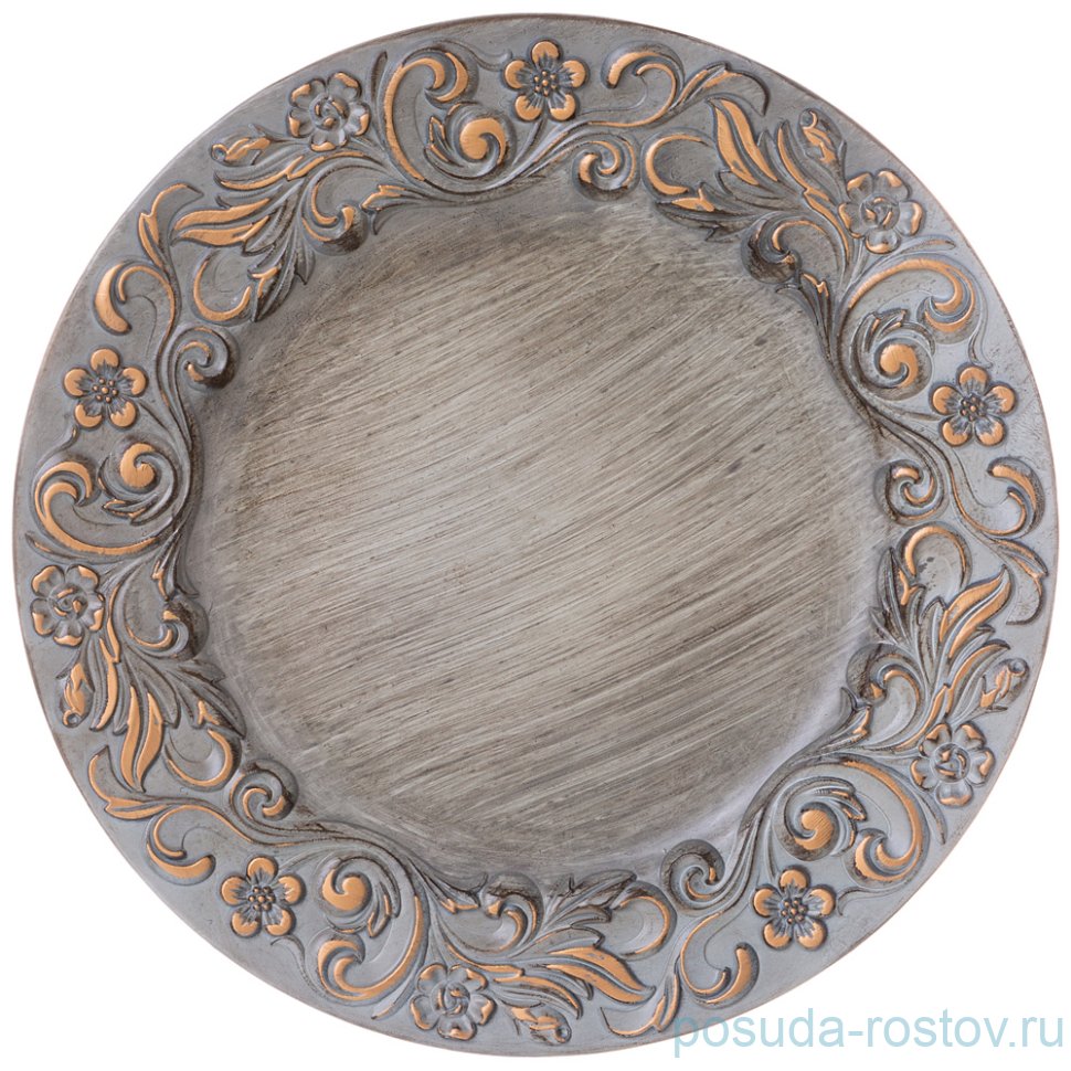 Поднос 32,5 см круглый "Старинный прованс" / 268278