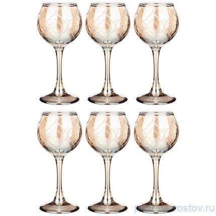 Рюмки 65 мл 6 шт &quot;бакарра /мёд&quot; / 268415