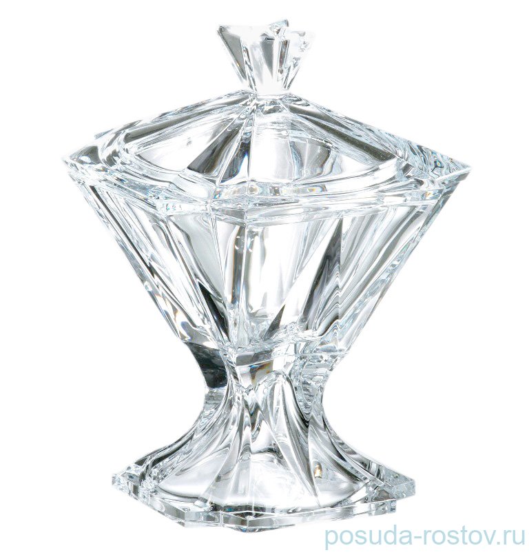 Ваза для конфет 26 см с крышкой н/н "Метрополитэн /Без декора" / 091963 Ваза для конфет 26 см с крышкой н/н "Метрополитэн /Без декора" / 091963