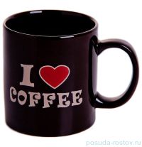 Кружка 330 мл чёрная I Love Coffee &quot;Вехтерсбах&quot; / 034562