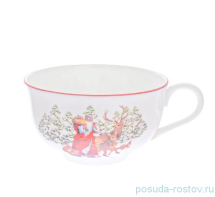 Чайная чашка 300 мл &quot;Christmas world /Зимняя сказка&quot; / 273754