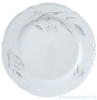 Набор тарелок 24 см 6 шт &quot;Констанция /Серебряные колосья&quot; / 056301