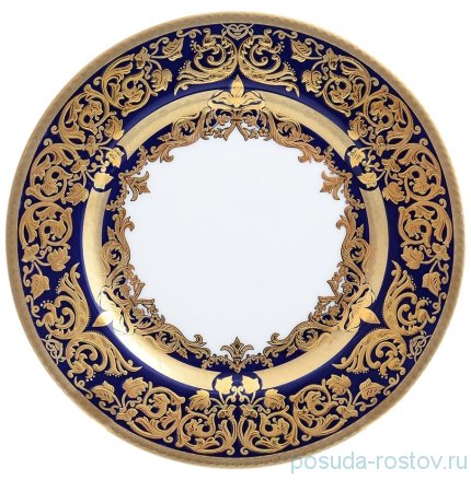 Набор тарелок 17 см 6 шт &quot;Наталия /Кобальт в золотой роскоши&quot; / 119904