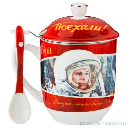 Кружка 300 мл &quot;первые в космосе&quot; / 194752