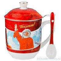 Кружка 300 мл &quot;первые в космосе&quot; / 194752