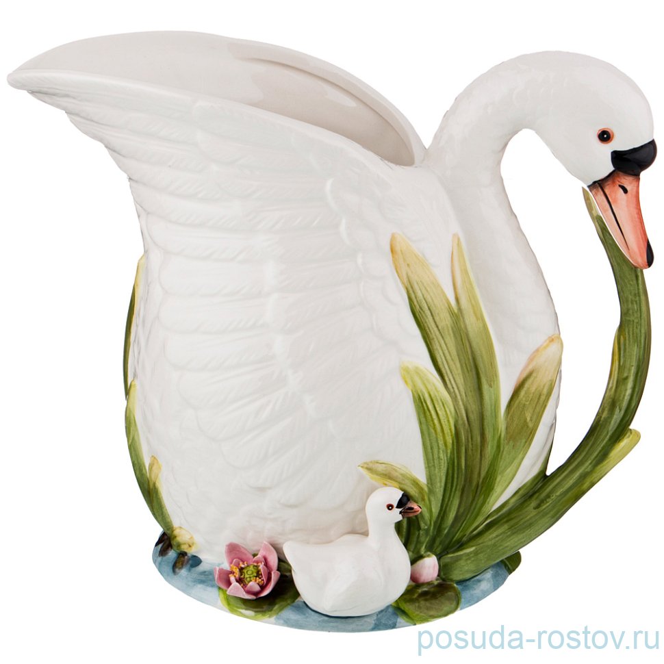 Кувшин для воды 1,5 л 20 см "Лебедь" / 192476 Кувшин для воды 1,5 л 20 см "Лебедь" / 192476