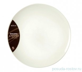 Набор тарелок 27 см 6 шт "Tescoma /CREMA /Без декора" / 142379