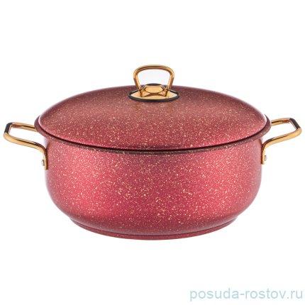 Кастрюля-мантоварка 3-х уровневая 24 см &quot;Agness /Red queen&quot; / 230707