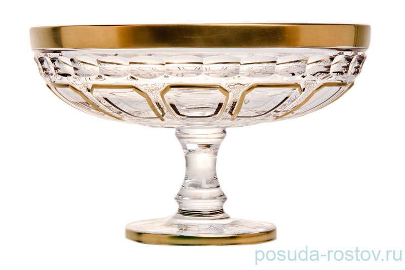 Ваза для фруктов 25 см н/н "Антик /Классик /золото" / 001080 Ваза для фруктов 25 см н/н "Антик /Классик /золото" / 001080