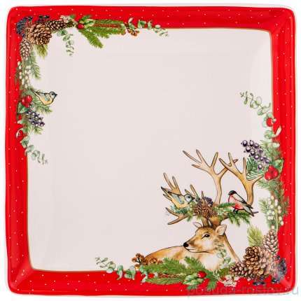Блюдо 28 х 28 х 4 см квадратное &quot;Celebration&quot; / 267274